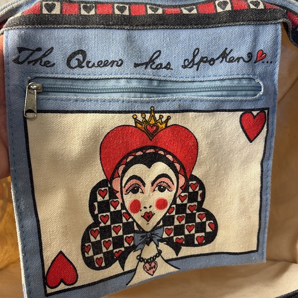 Brighton "In Love We Trust" Canvas Tote Bag - Picture 12 of 12